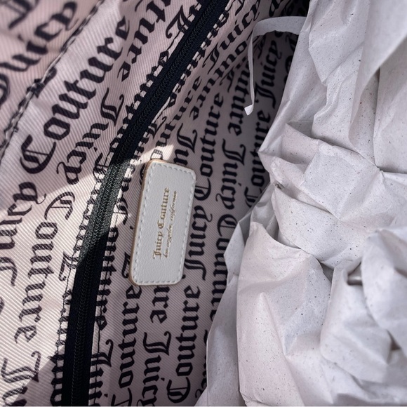 Juicy Couture Blue Denim Beach Tote Bag - Picture 10 of 12